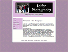 Tablet Screenshot of janetleifer.com